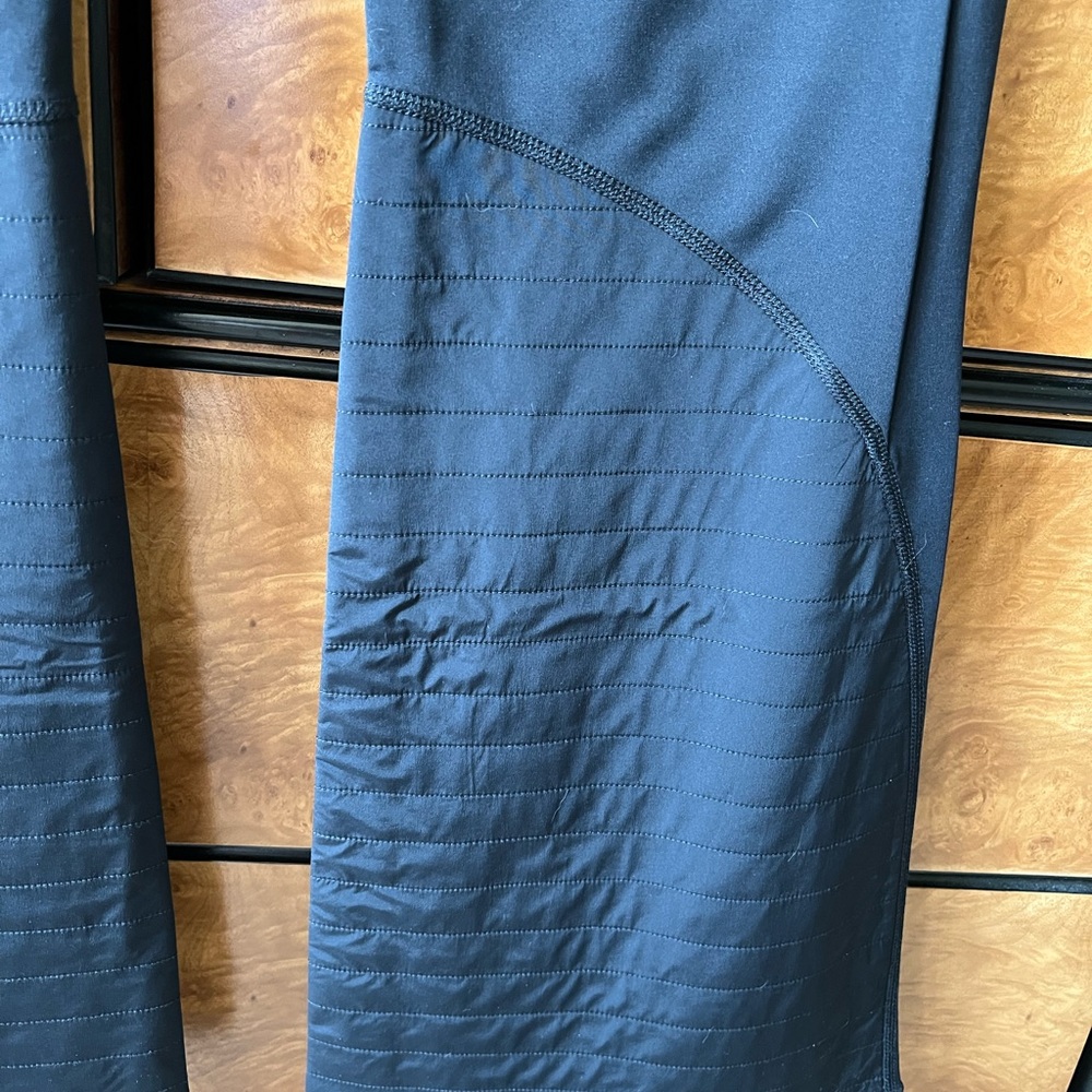 Brand New Black Athleta Peak Fleece Lined Pant Size Medium